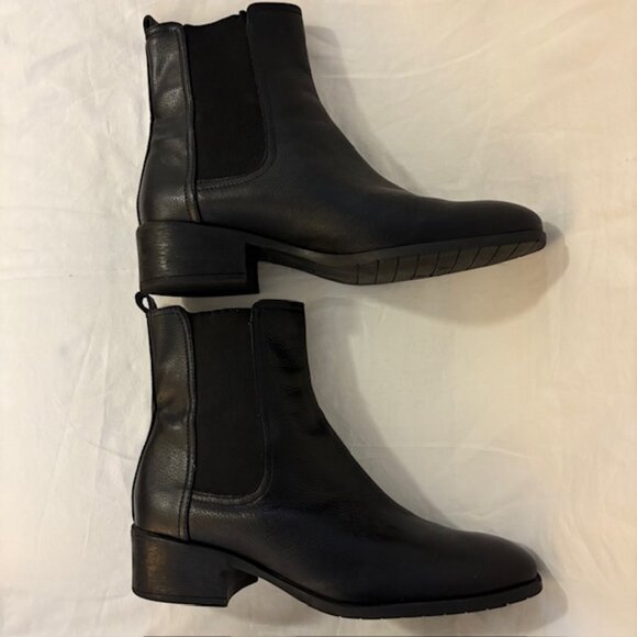 Reaction Kenneth Cole Salt Genuine Black Leather Chelsea Boot Women's Size 9.5M - Picture 12 of 12